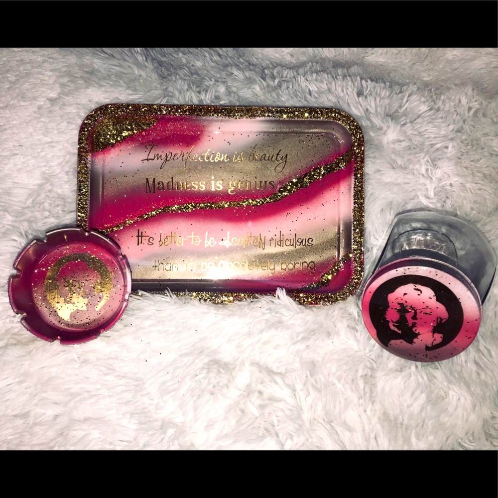 Rolling Tray Set